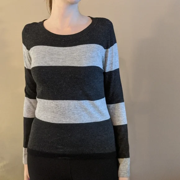 Fenn Wright Manson Top Medium Striped Wool Blend - Picture 3 of 8